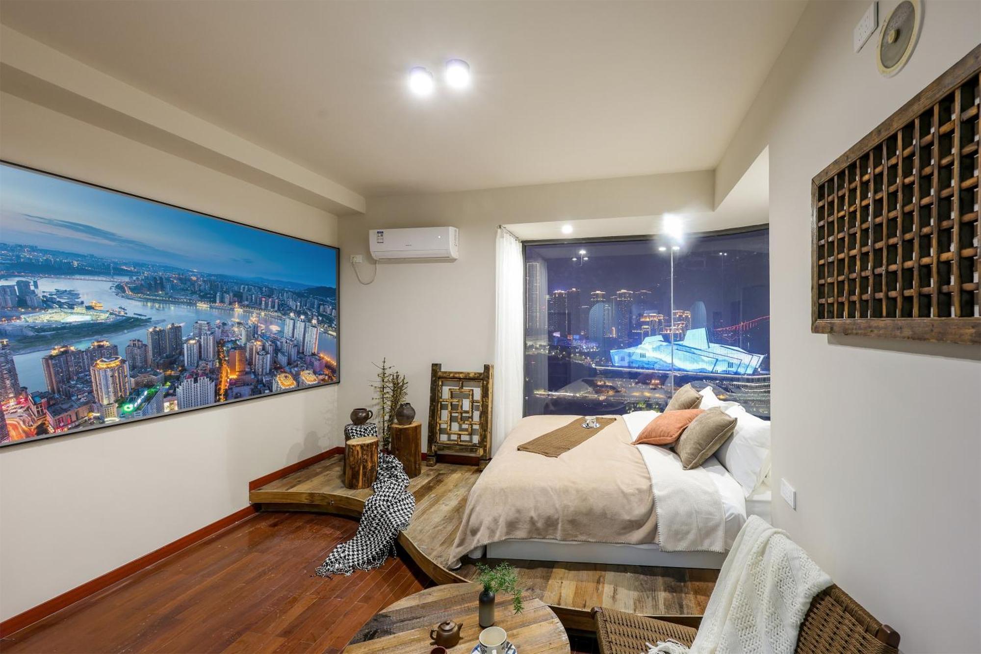Baihong Riverview Apartment-Hongya Cave Chongqing Exterior photo
